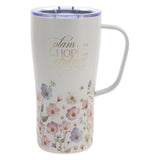 Hope and a Future Stainless Steel Travel Mug with Handle