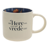 Die Here Sal aan Jou Vrede Gee Afrikaans Ceramic Mug