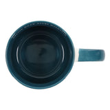 Geloof Maak Alles Moontlik Afrikaans Ceramic Mug with Dark Teal Interior