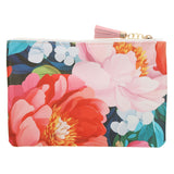 Strength and Dignity Faux Leather Zipper Pouch