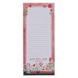 Geloof Hoop en Liefde Afrikaans Magnetic Notepad with Pencil
