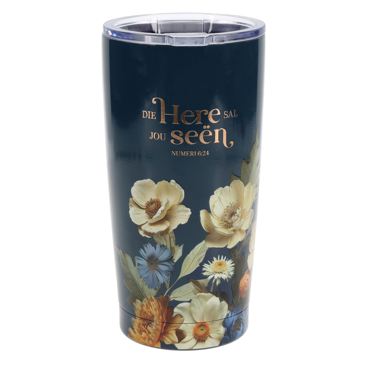 Die Here Sal Jou Seen Afrikaans Stainless Steel Travel Mug