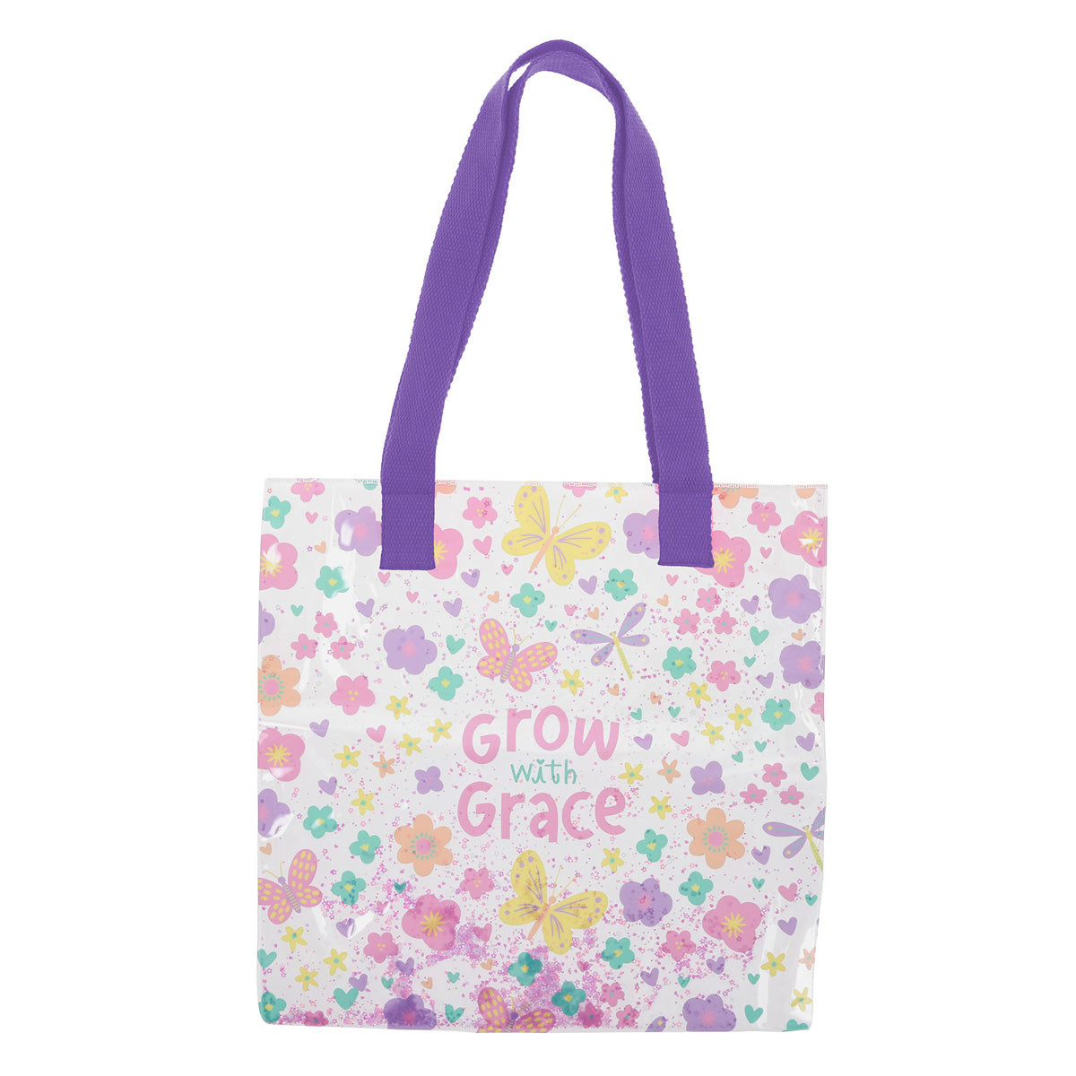 Grow with Grace PVC Tote Bag