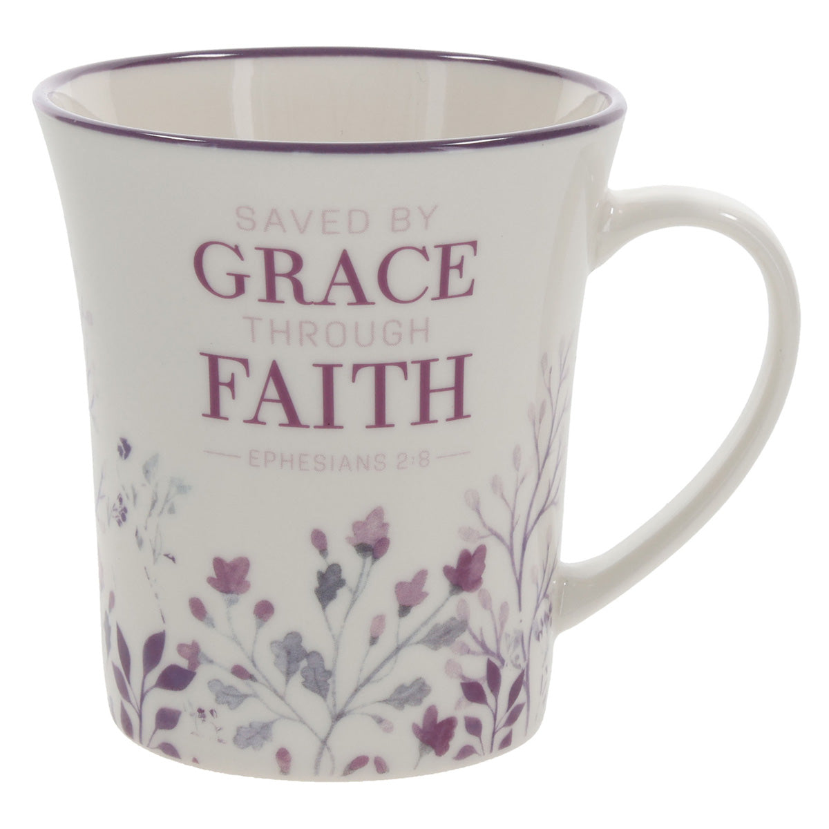 Saved By Grace Through Faith Ceramic Mug