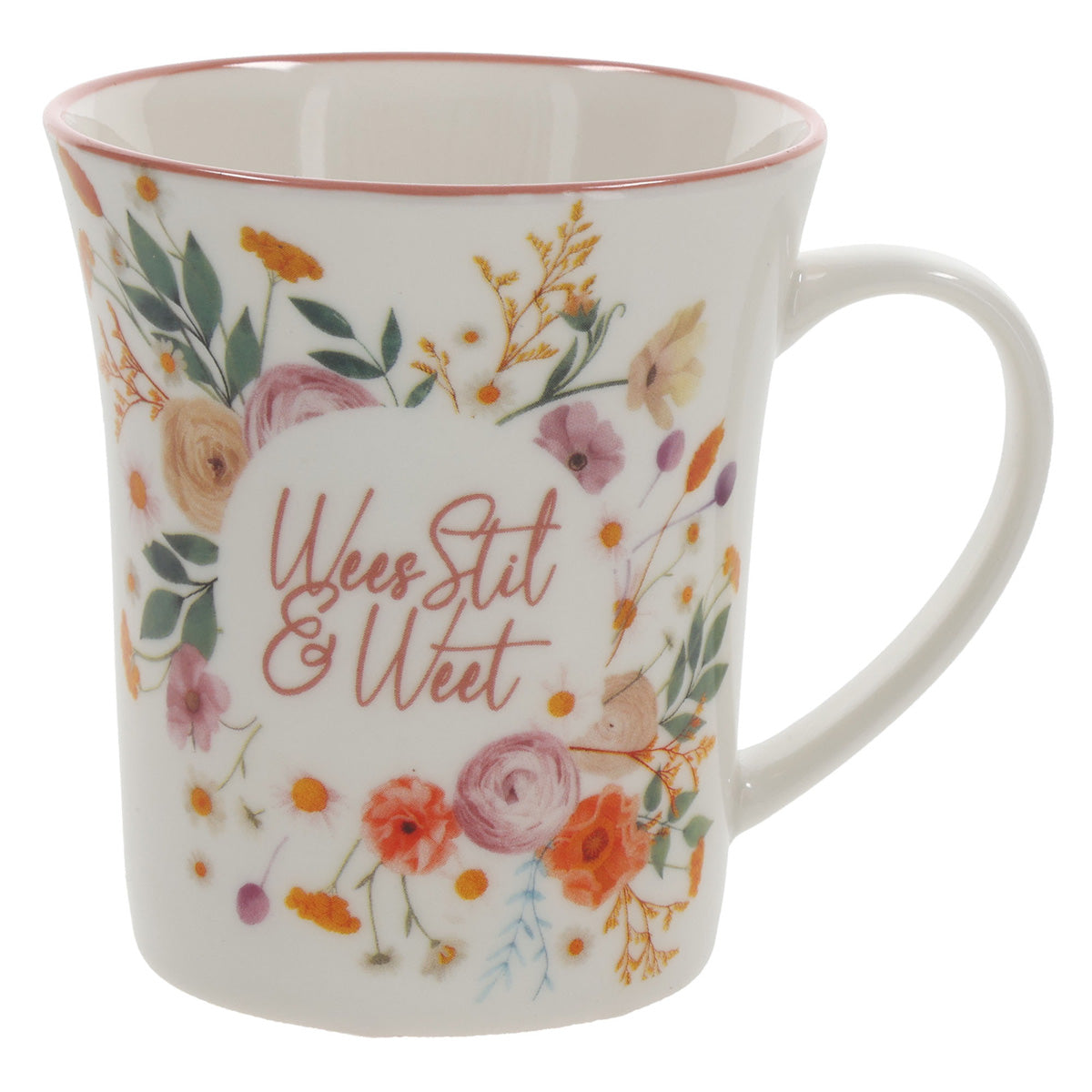 Wees Stil en Weet Afrikaans Ceramic Mug