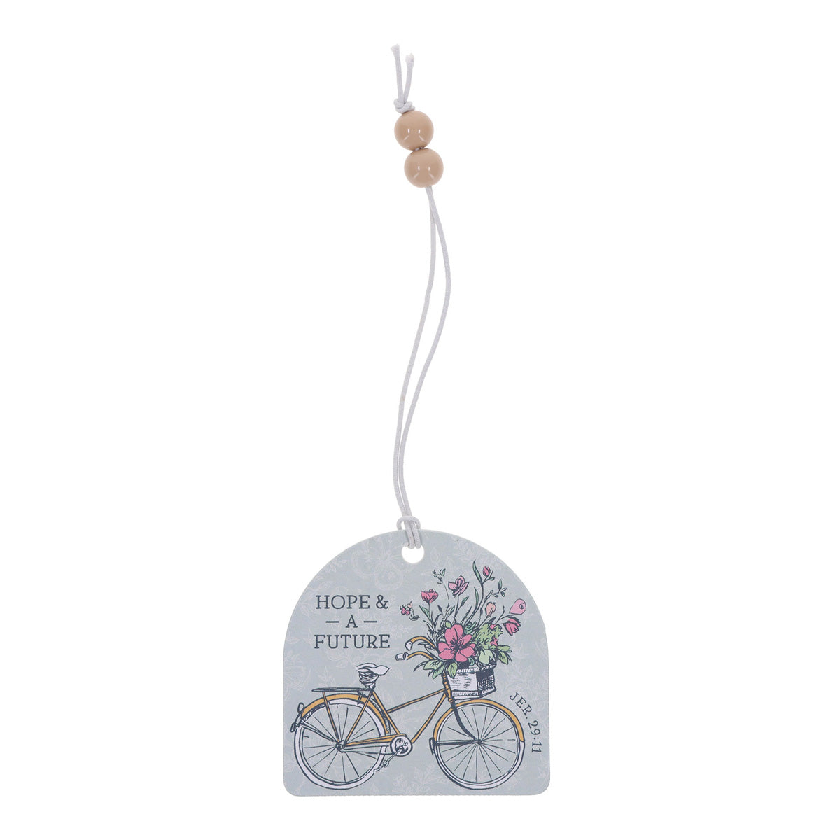 Hope and a Future Peach Car Air Freshener