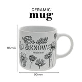 Be Still and Know Ceramic Coloring Mug