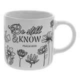 Be Still and Know Ceramic Coloring Mug