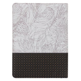Seek First Protea Faux Leather Executive Portfolio Folder with Zip