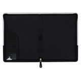 Seek First Protea Faux Leather Executive Portfolio Folder with Zip