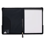 Seek First Protea Faux Leather Executive Portfolio Folder with Zip