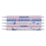 Ocean Five-Piece Pen Set with Blue Ink