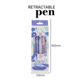 Ocean Five-Piece Pen Set with Blue Ink