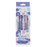 Ocean Five-Piece Pen Set with Blue Ink