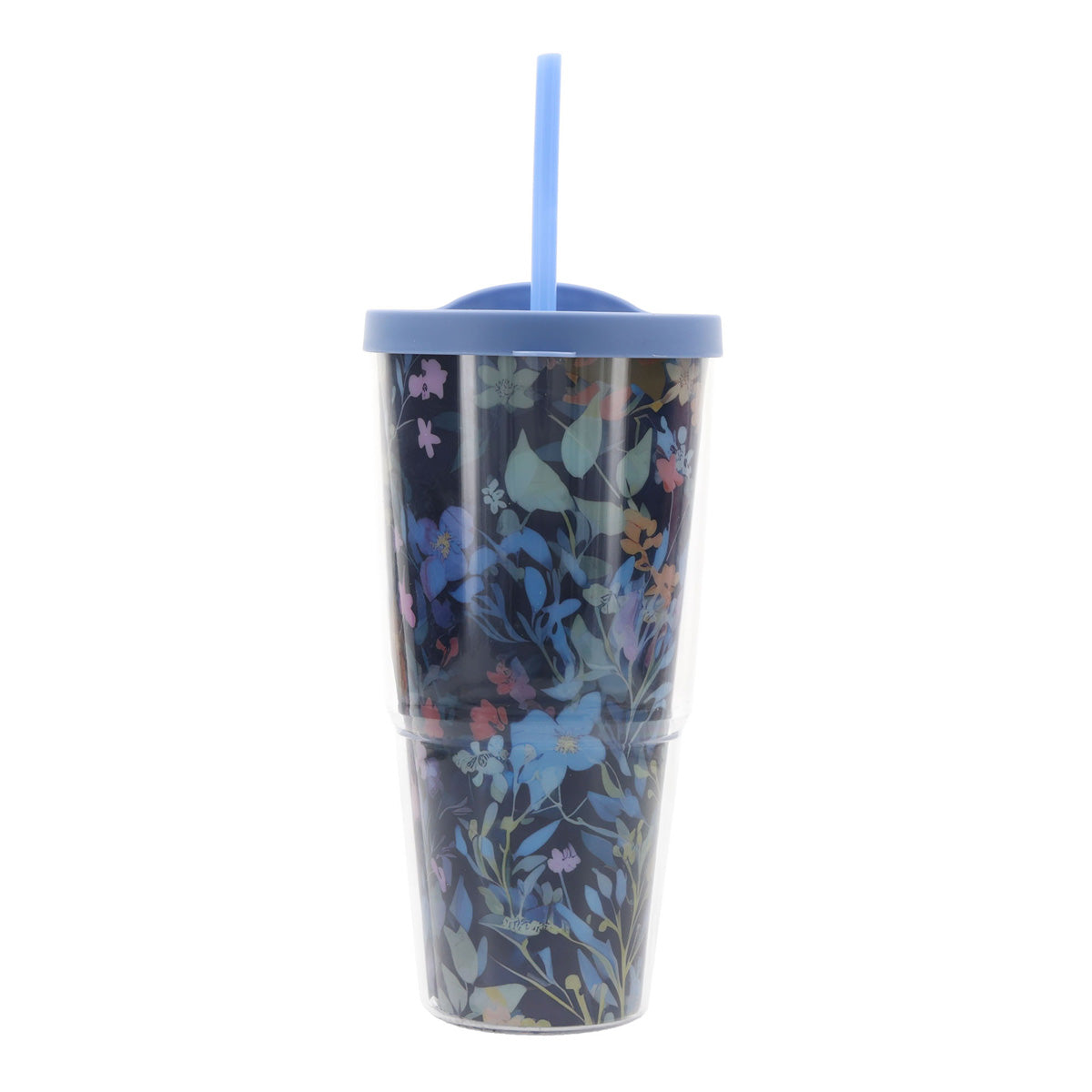 Be Patient in Affliction Plastic Tumbler with Lid and Straw