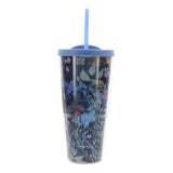 Be Patient in Affliction Plastic Tumbler with Lid and Straw