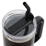 Trust in the Lord Large Stainless Steel Mug with Handle and Straw