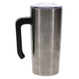 Travel Mug - Be Strong and Courageous (Stainless Steel, with Handle)