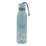 Strength and Dignity Teal Stainless Steel Water Bottle