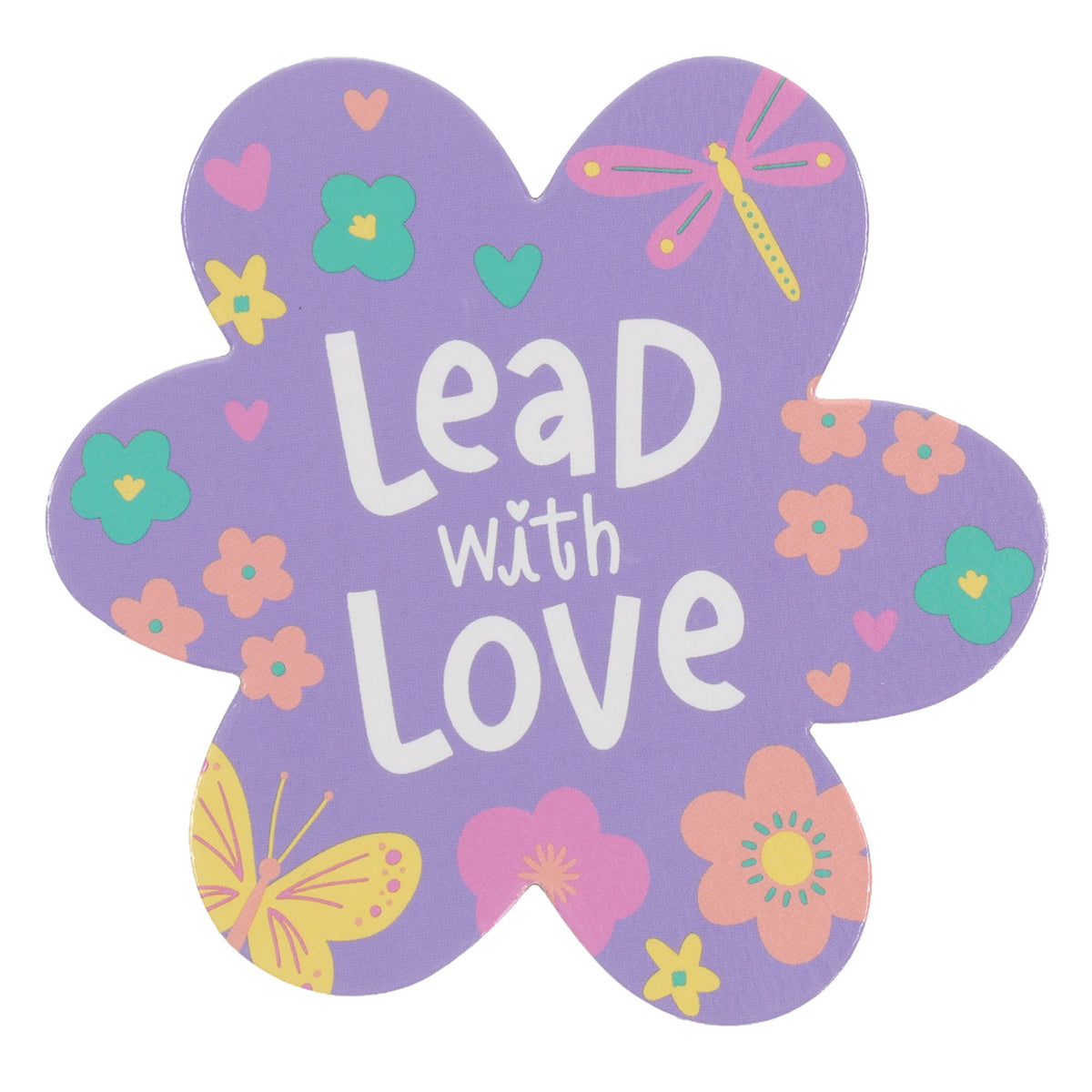 Lead with Love Magnet