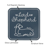 The Lord Is My Shepherd Magnet with a Message