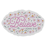 Believe Magnet with a Message