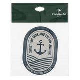 Christ Our Sure and Steady Anchor Magnet with a Message