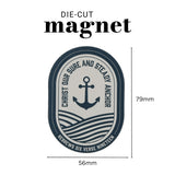 Christ Our Sure and Steady Anchor Magnet with a Message