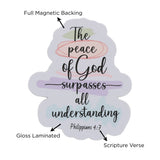 The Peace of God Magnet with a Message