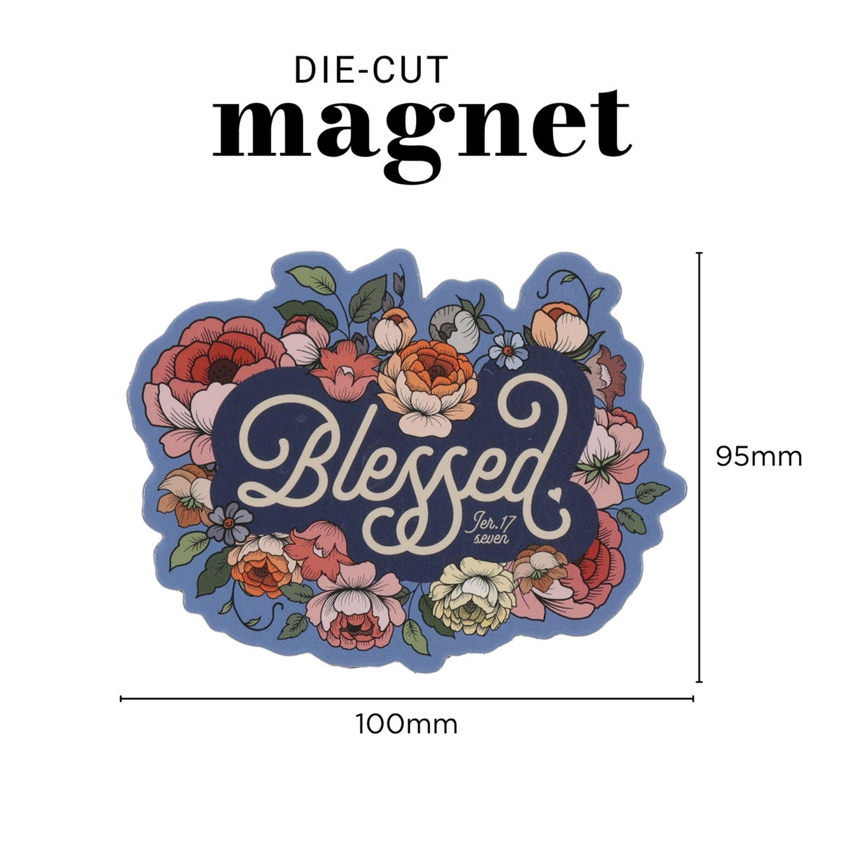 Blessed Magnet with a Message