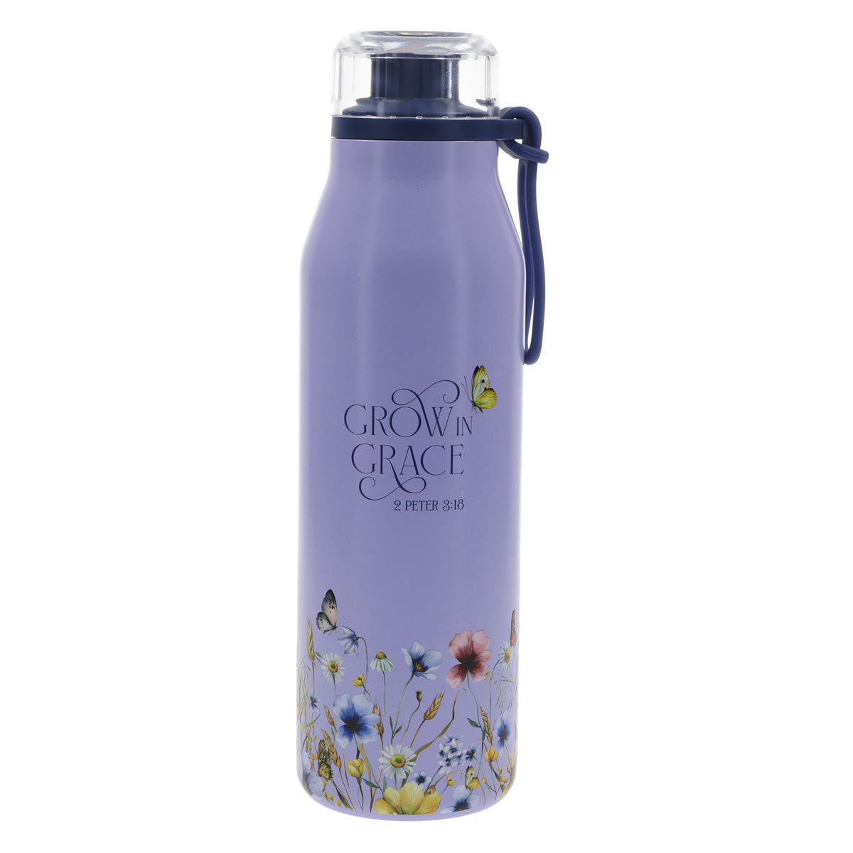 Grow in Grace Stainless Steel Water Bottle