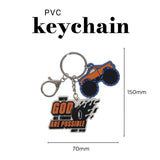 With God All Things Are Possible PVC Keychain
