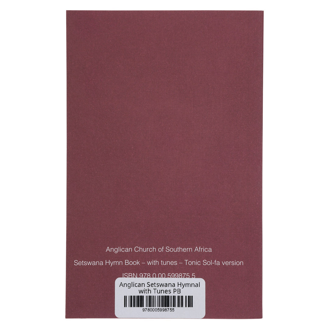 Anglican Setswana Hymnal with Tunes Tonic Solfa Edition (Paperback)