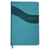 NIV Teal Imitation Leather Premium Gift Bible Red Letter Comfort Print