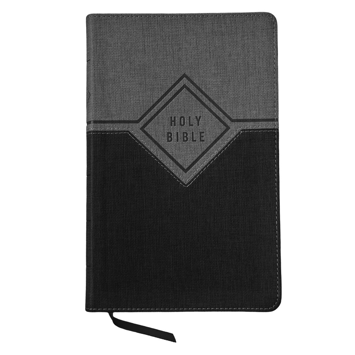 NIV Premium Gift Red Letter Indexed Black / Gray (Comfort Print)(Imitation Leather)