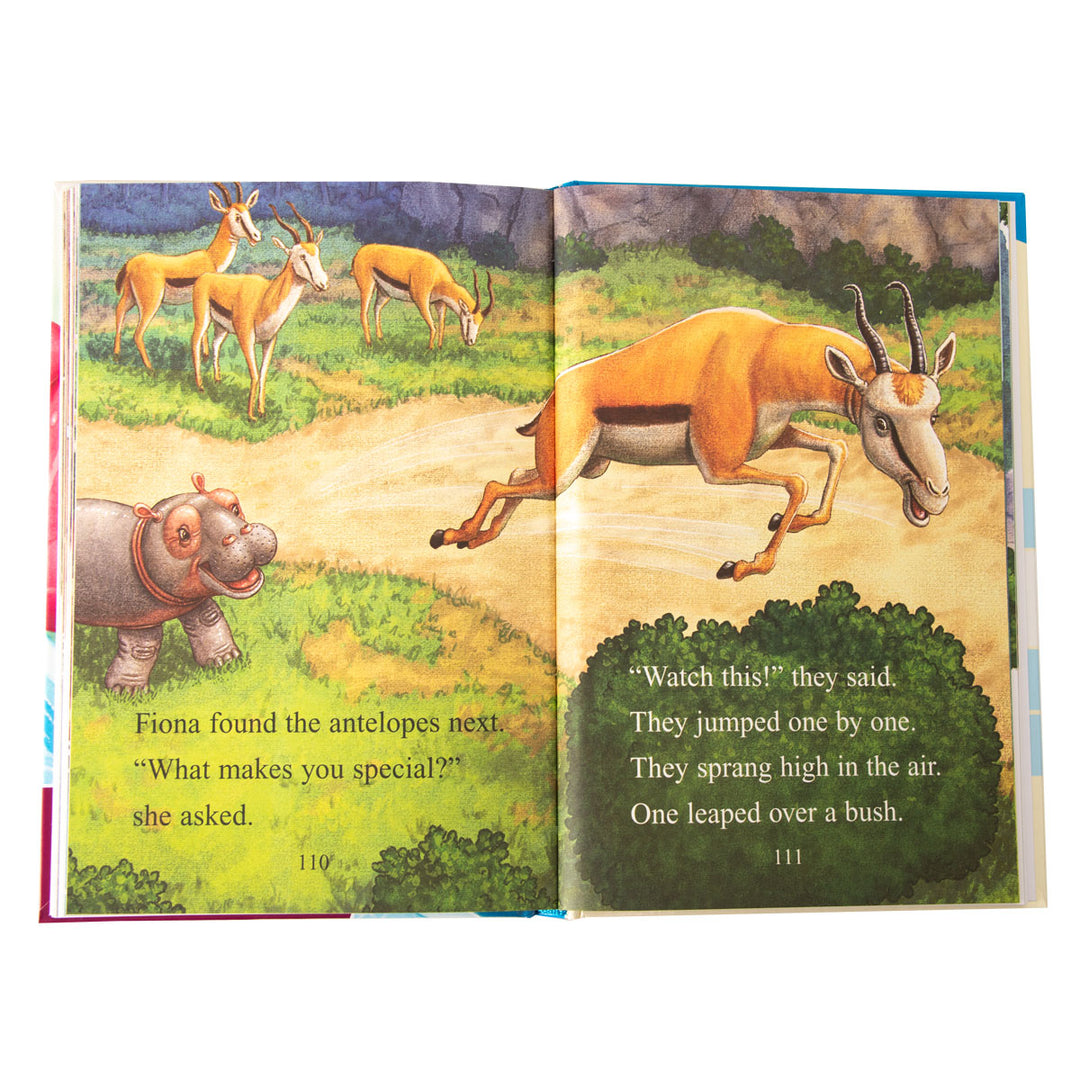 Fiona the Hippo Bulk 4-Books-in-1 Beginning Reader Collection (Hardcover)