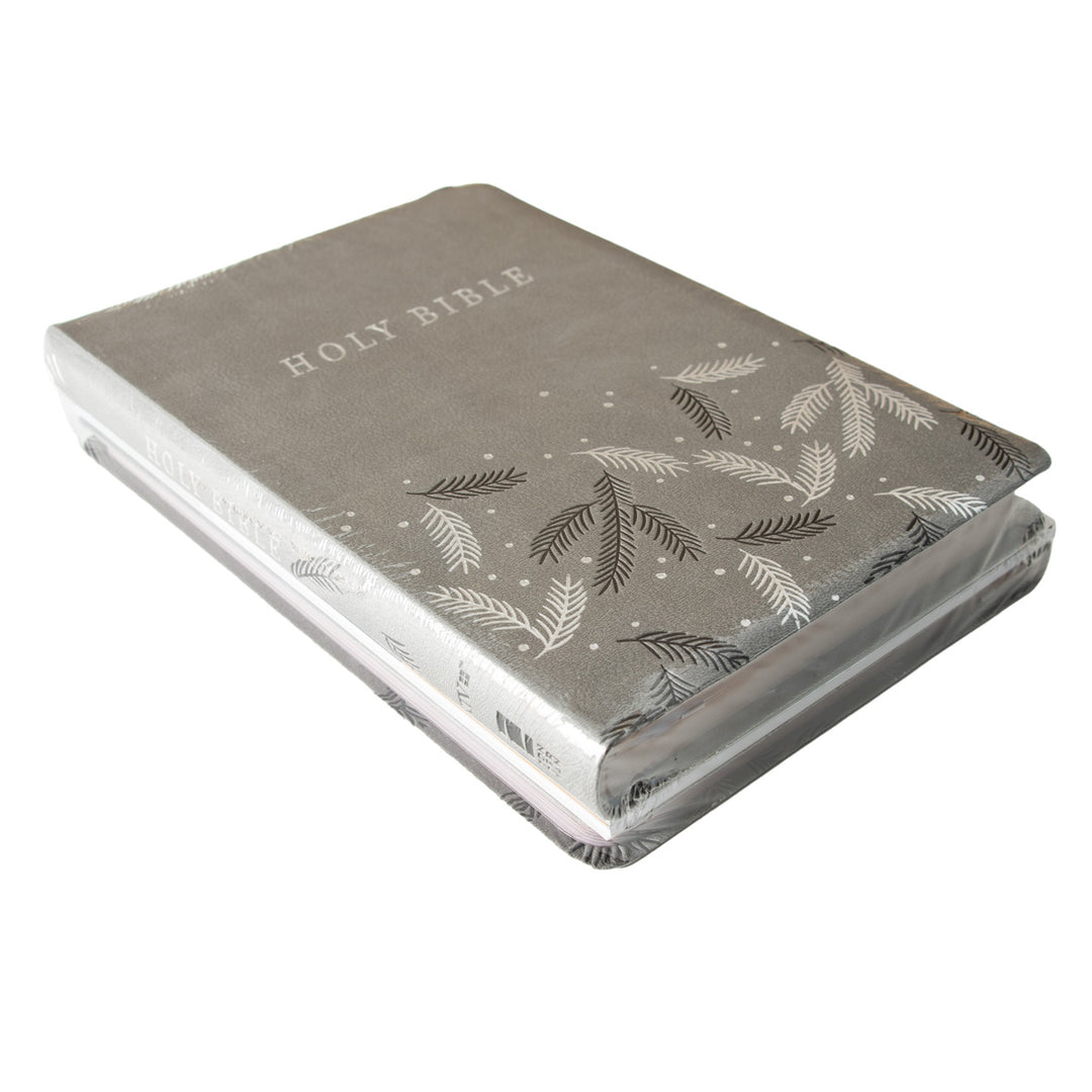 NIV Thinline & Journal Pack Large Comfort Print Grey (Imitation Leather)