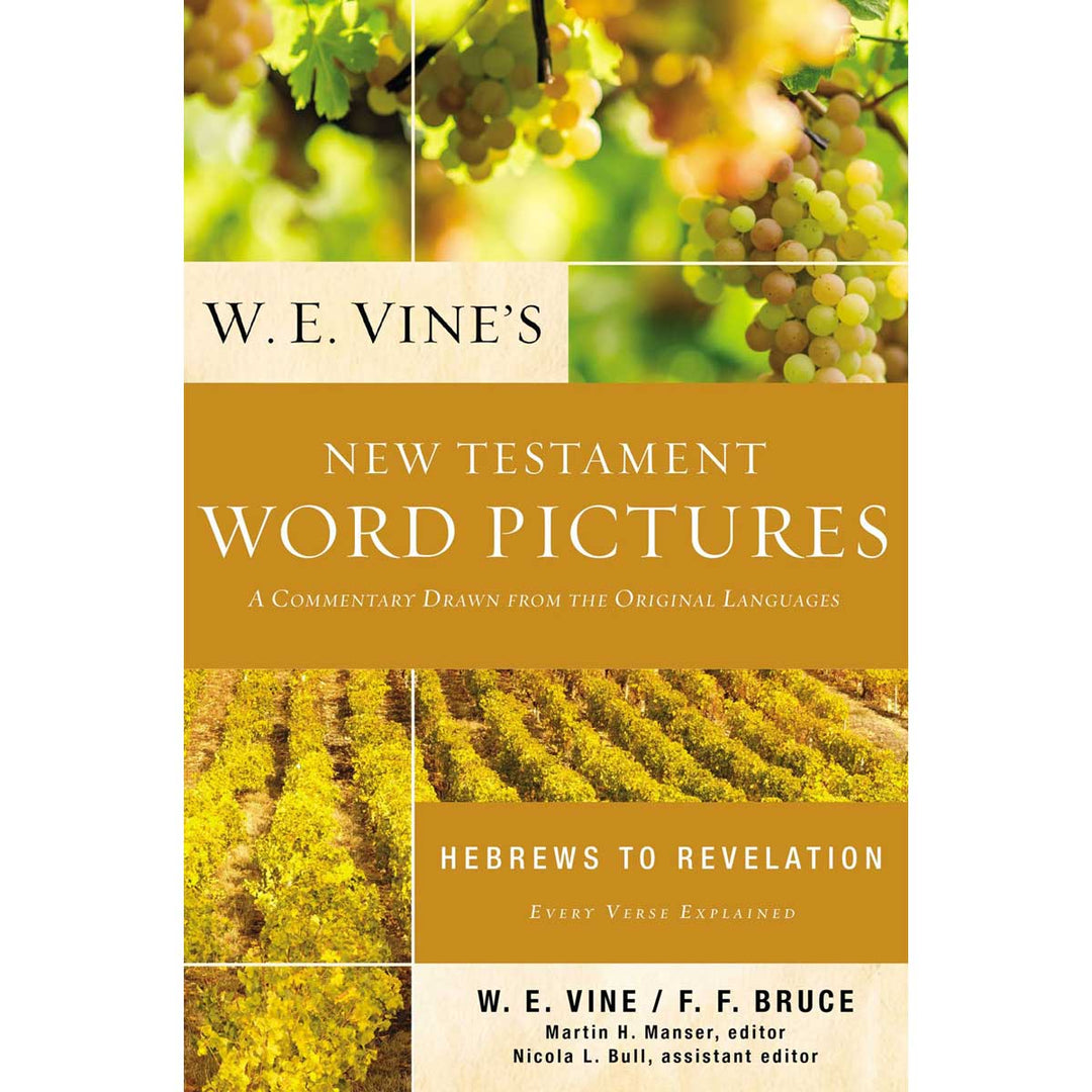W. E. Vine's New Testament Word Pictures: Hebrews To Revelation Commentary (Paperback)