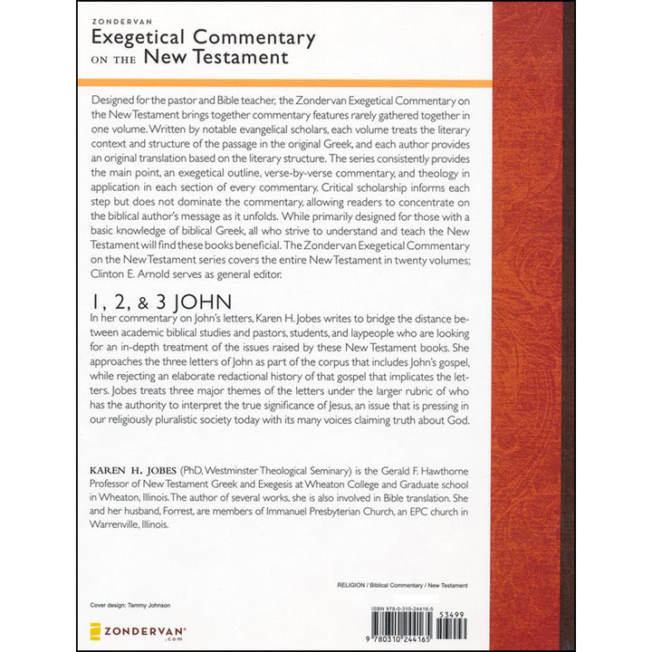 1, 2, And 3 John (Zondervan Exegetical Commentary On The New Testament)(Hardcover)