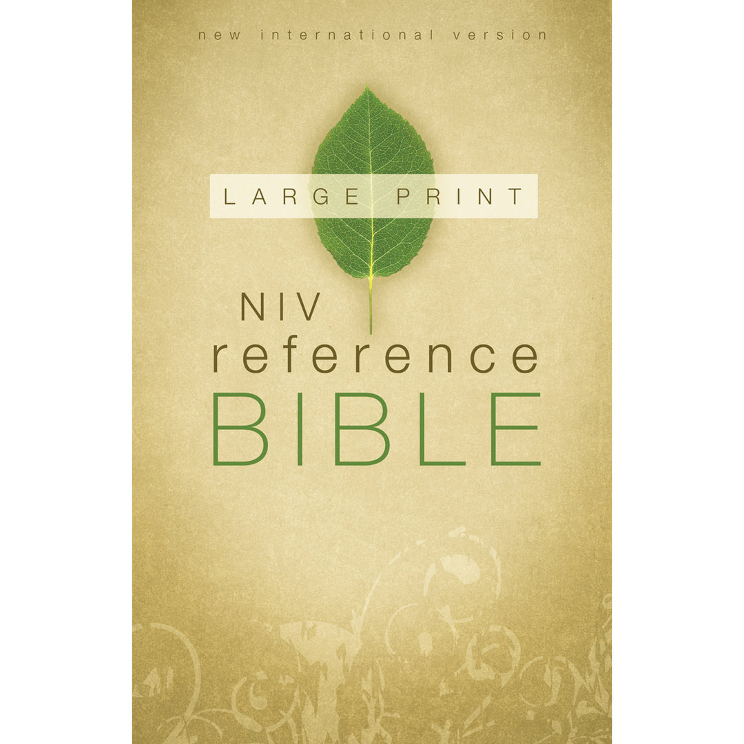 NIV Reference Bible Large Print (Hardcover)