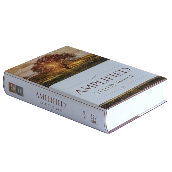Amplified Study Bible Large Print (Hardcover)