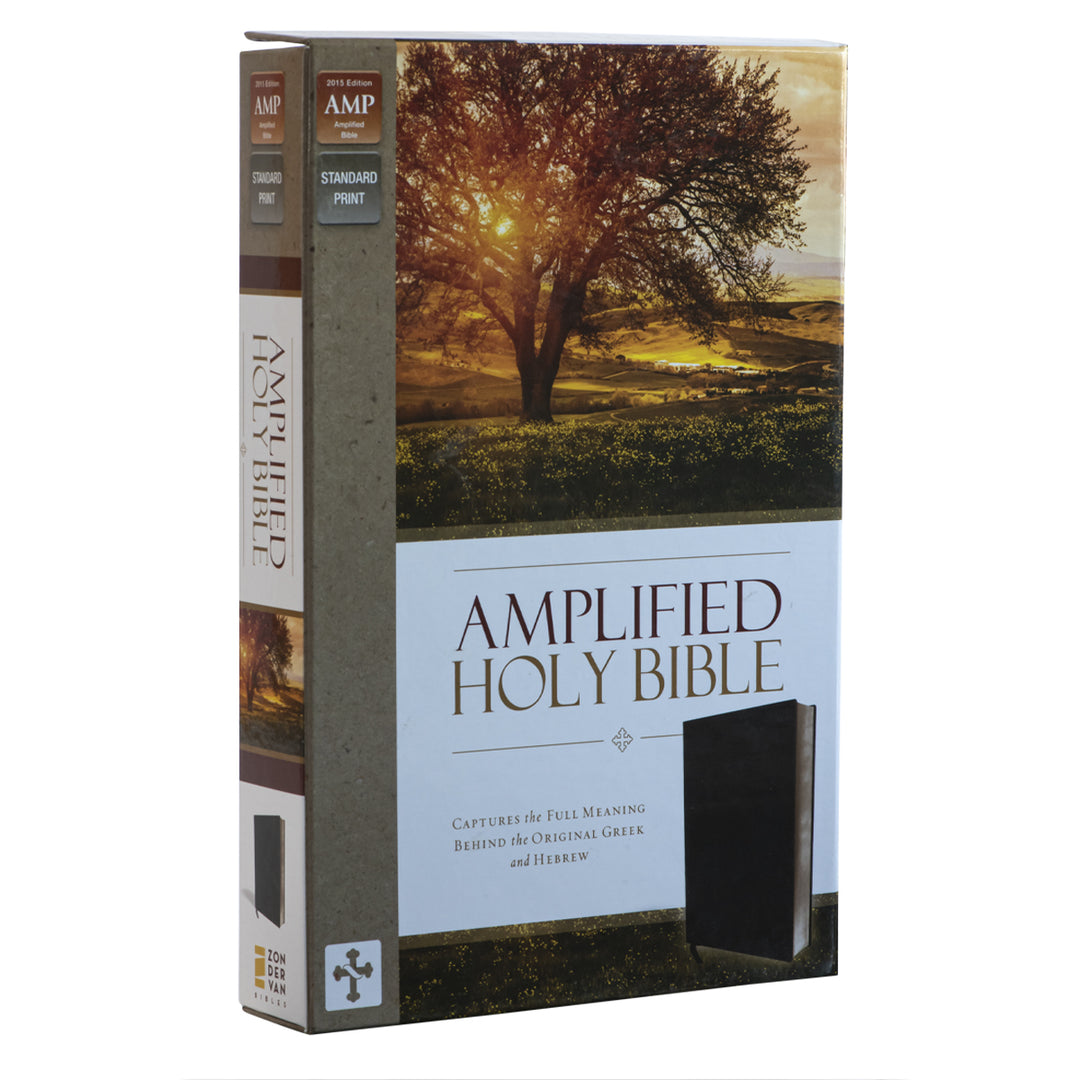 Amplified Holy Bible Black (Bonded Leather)