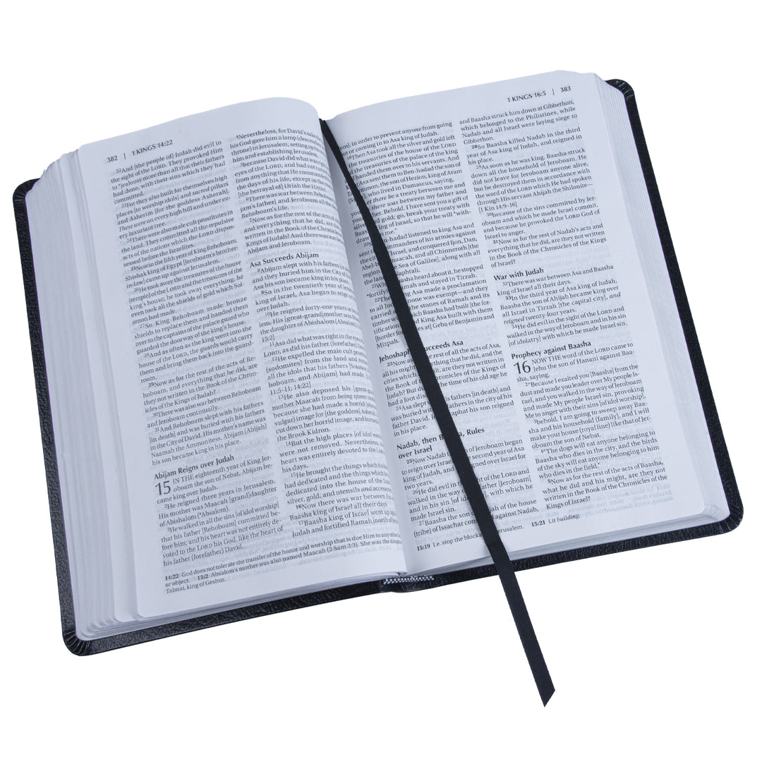 Amplified Holy Bible Black (Bonded Leather)