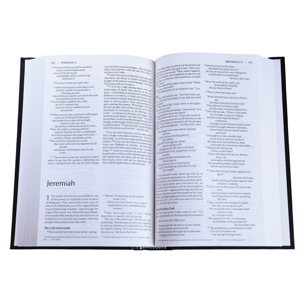 NIV Black Hardcover Value Pew & Worship Bible