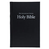 NIV Black Hardcover Value Pew & Worship Bible