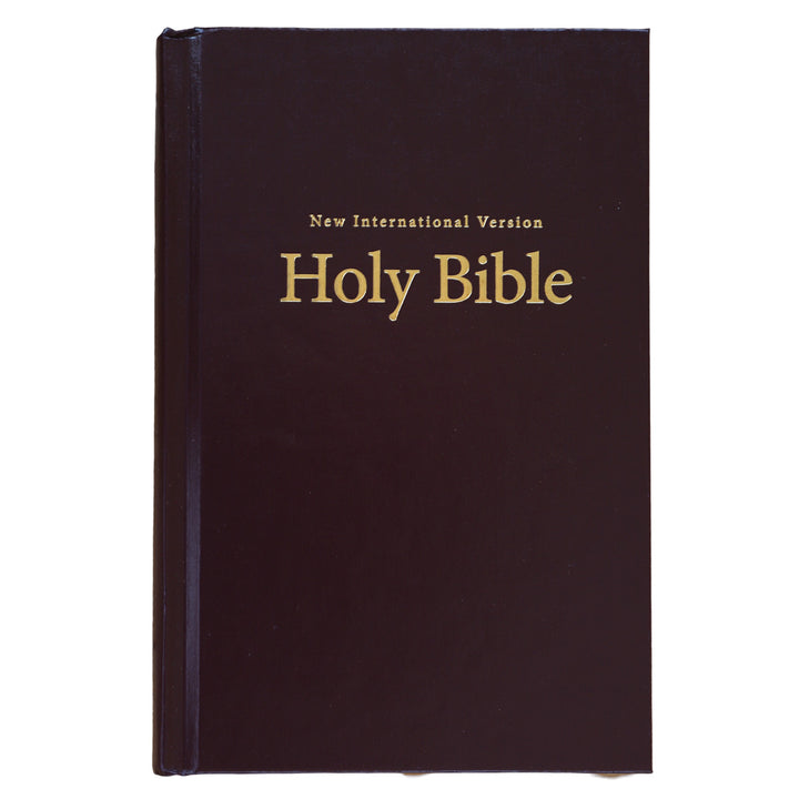 NIV Burgundy Hardcover Value Pew & Worship Bible