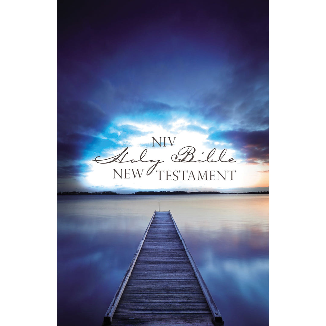 NIV Outreach New Testament Blue Pier (Paperback)