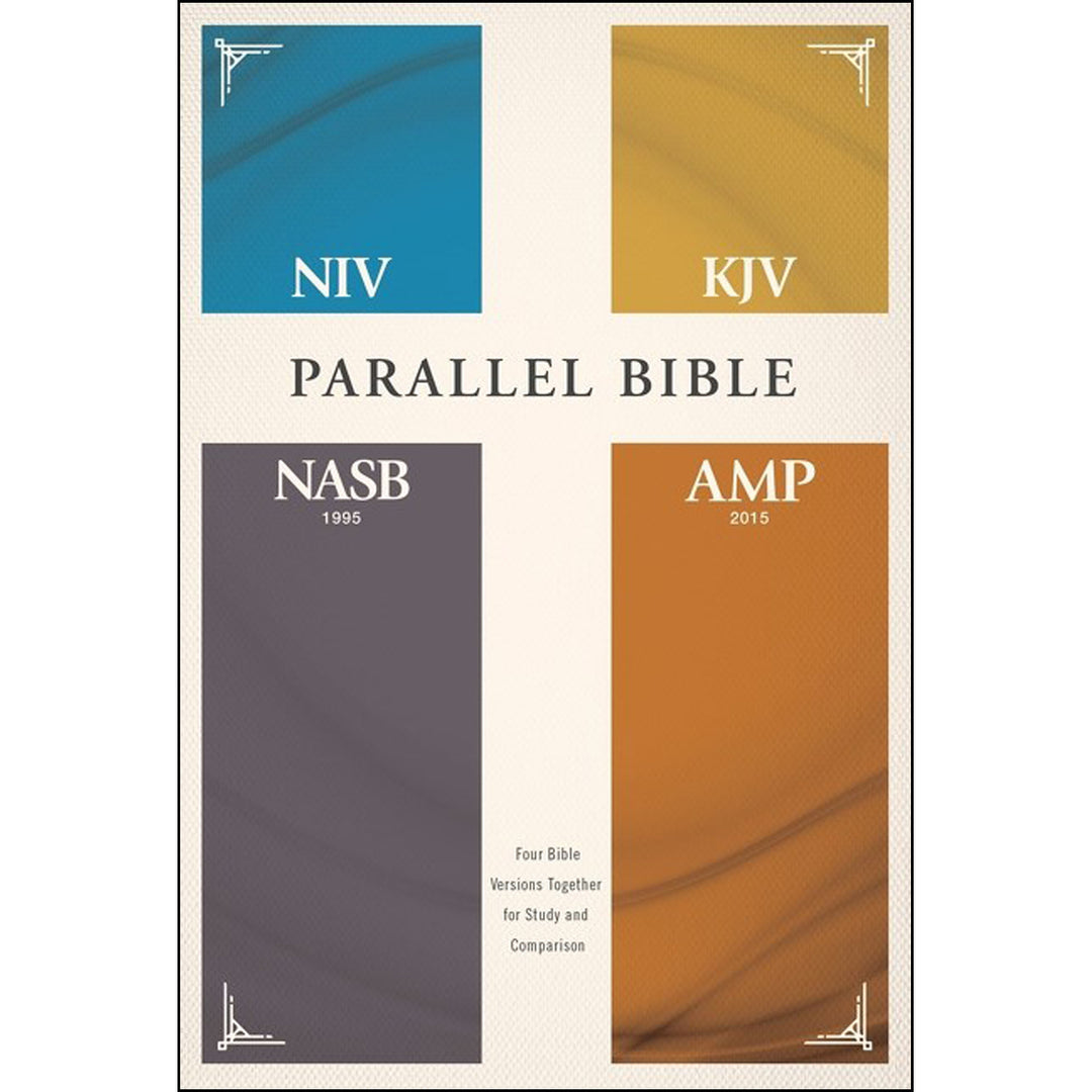 NIV / KJV / NASB / Amplified Parallel Bible (Hardcover)