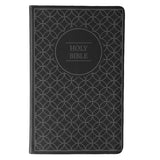 NIV Value Thinline Bib Gray / Black (Comfort Print)(Imitation Leather)