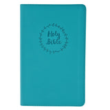 NIV Faux Leather Value Thinline Bible Teal Comfort Print